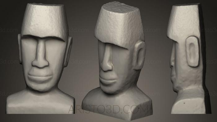 Busts and heads antique and historical (BUSTA_0180) 3D model for CNC machine